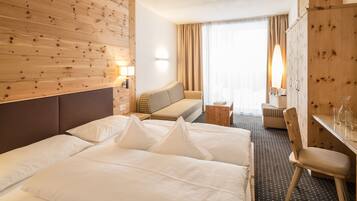 Superior-Doppelzimmer (Plose) | Allergikerbettwaren, Zimmersafe, Schreibtisch, kostenloses WLAN