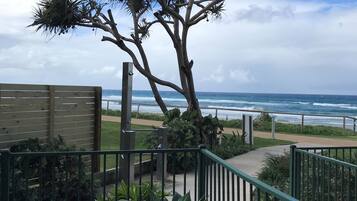 Apartment, 2 Bedrooms, Beachfront | Beach/ocean view
