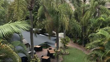 Pemandangan taman