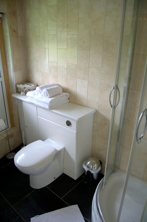 Chambre Double, 1 lit double | Salle de bain