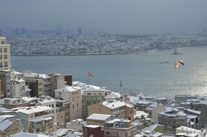 Vista para praia/oceano