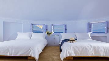 2 bedrooms, Egyptian cotton sheets, hypo-allergenic bedding