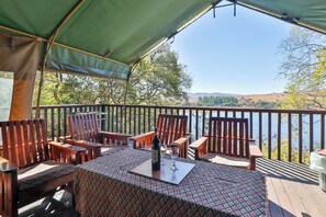 Familietelt | Utsikt fra rommet