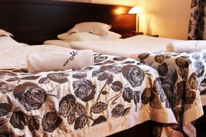 Premium bedding, desk, blackout drapes, iron/ironing board - Hotel Rubbens & Monet (Lysomice)