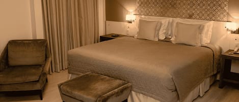 Luxury Single Room | Select Comfort beds, minibar, in-room safe, desk