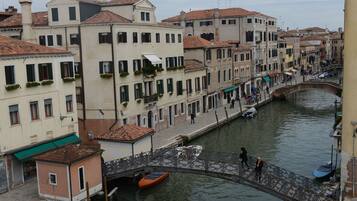 Udsigt fra overnatningsstedet