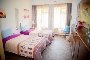 Basic Twin Room, Shared Bathroom | In-room safe, iron/ironing board, free WiFi, bed sheets