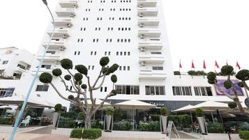 Façade de lâhĂ©bergement