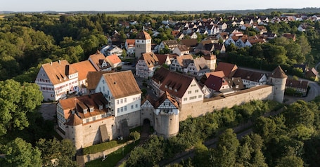 Blick auf die Umgebung. Flair Park-Hotel Ilshofen