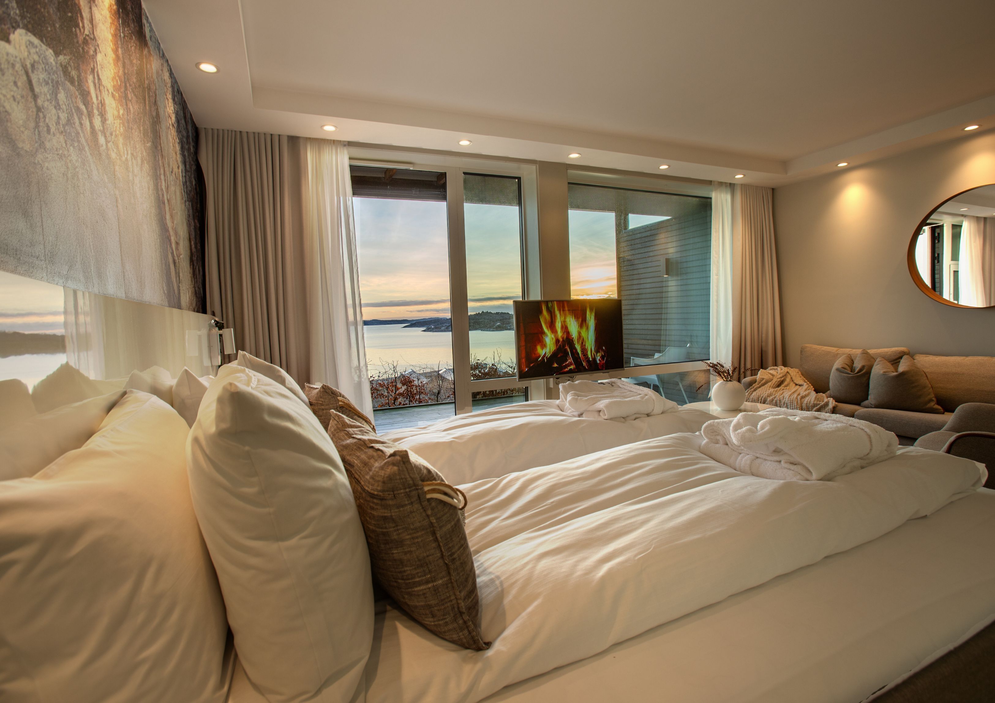 Literie de qualité supérieure, surmatelas, bureau