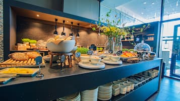 Morgenmadsbuffet hver dag mod et gebyr