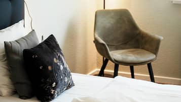 Dobbeltrom – superior | Skrivebord, strykejern/-brett, wi-fi (inkludert) og sengetøy