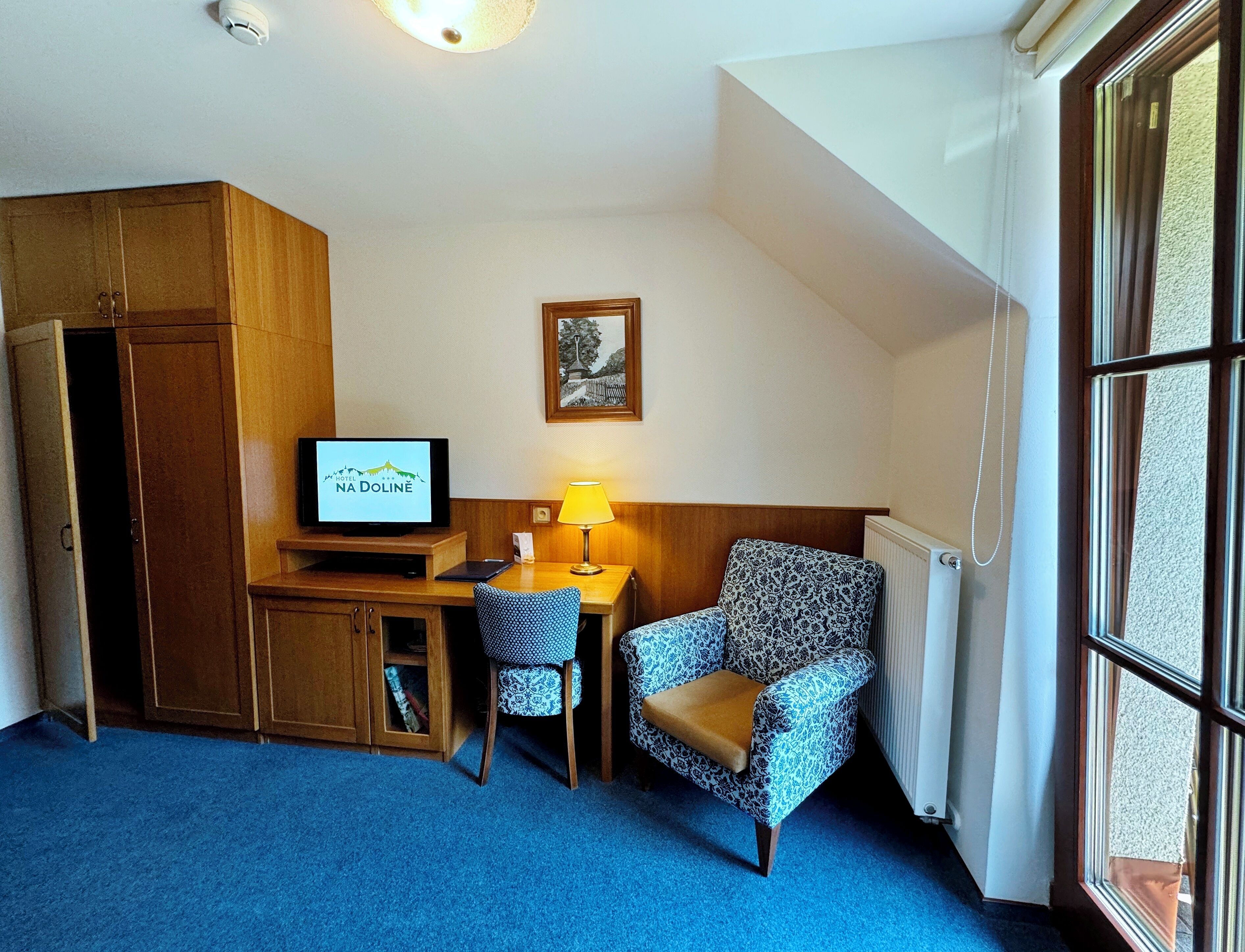 comfort twin room, balcony, garden view | 1 bedroom, premium bedding, memory-foam beds, minibar