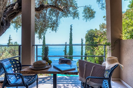 Luxury Villa, Private Pool, Sea View (Bianca) | Premium bedding, in-room safe, individually decorated