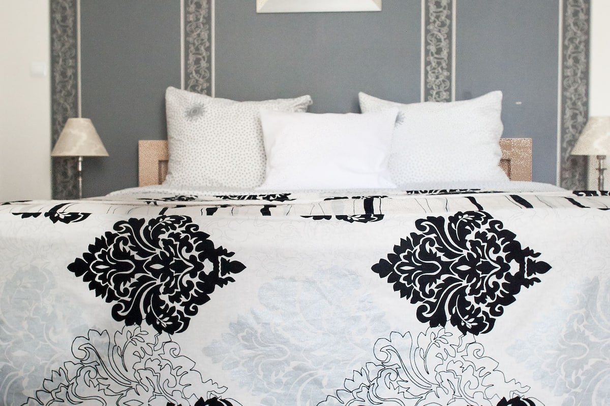 executive double room, garden view | premium bedding, select comfort beds, in-room safe