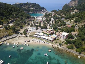 Plage, navette gratuite vers la plage, cabines gratuites