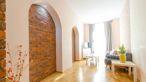 Apartment, 1 Bedroom | Living room | LCD TV - Old Town Apartments Slawkowska (Krakow)