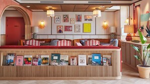 Sitteområde i lobbyen