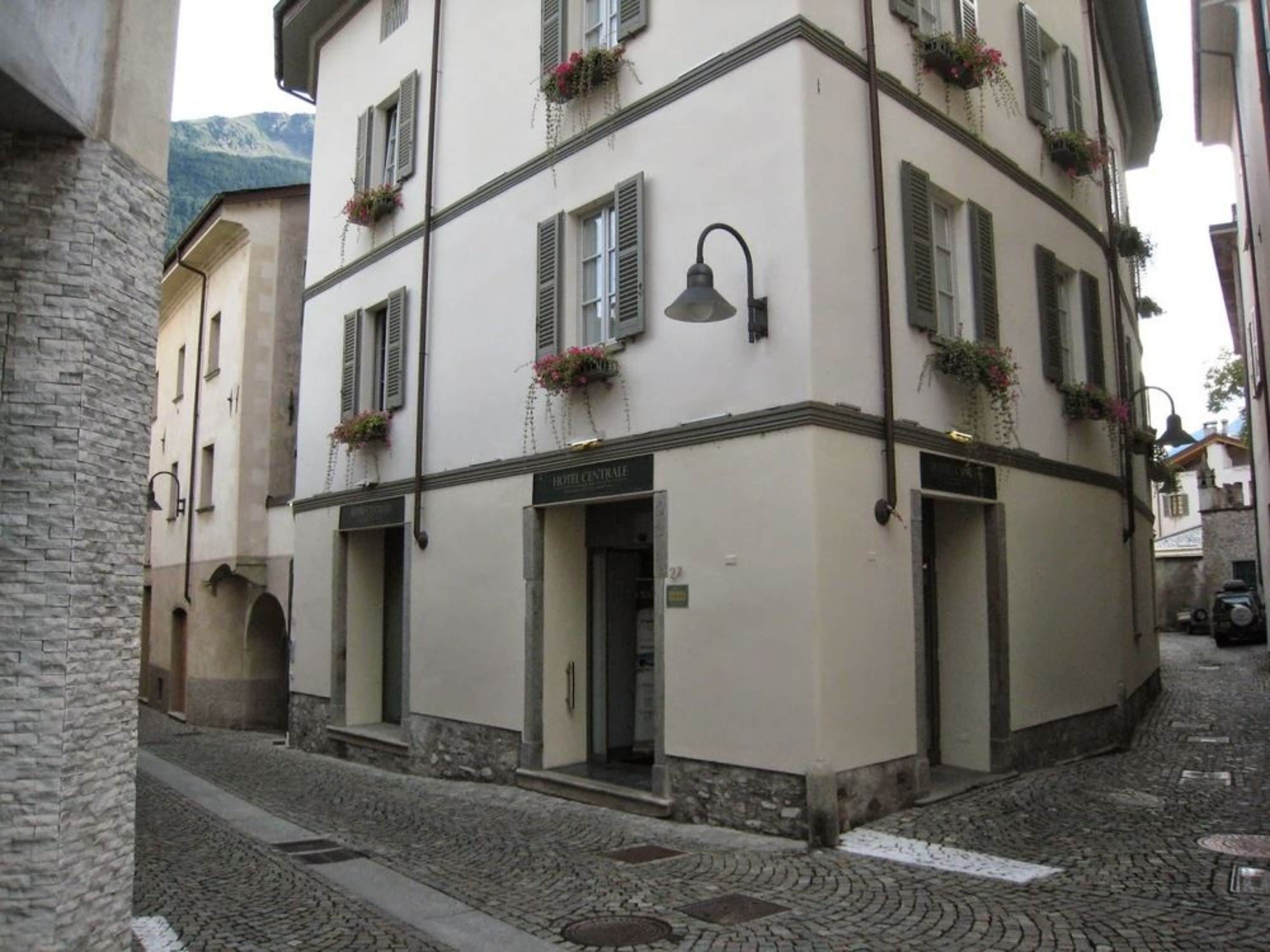 Façade de l’hébergement