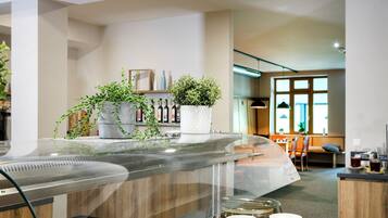 Daily buffet breakfast (EUR 18 per person)
