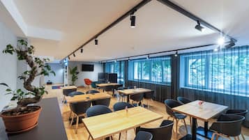 Daily buffet breakfast (EUR 14.50 per person)