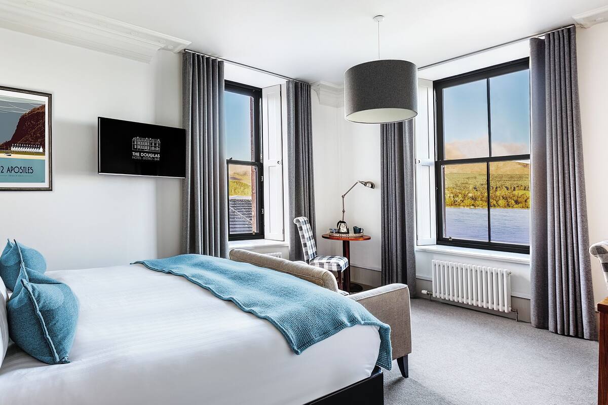 executive double room, sea view | 1 bedroom, egyptian cotton sheets, premium bedding, in-room safe