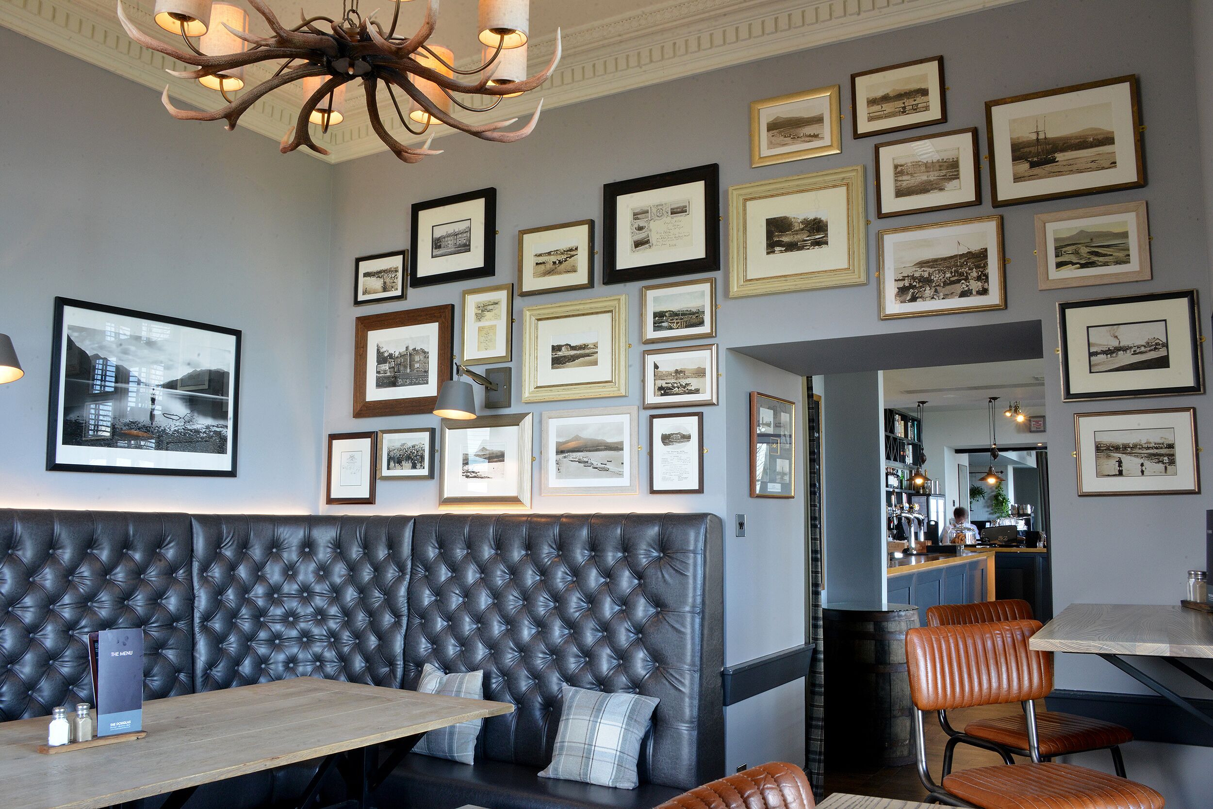 breakfast and dinner served, sea views