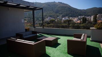 Terrasse sur le toit