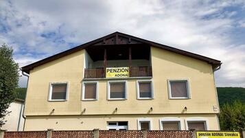 Front of property – evening/night