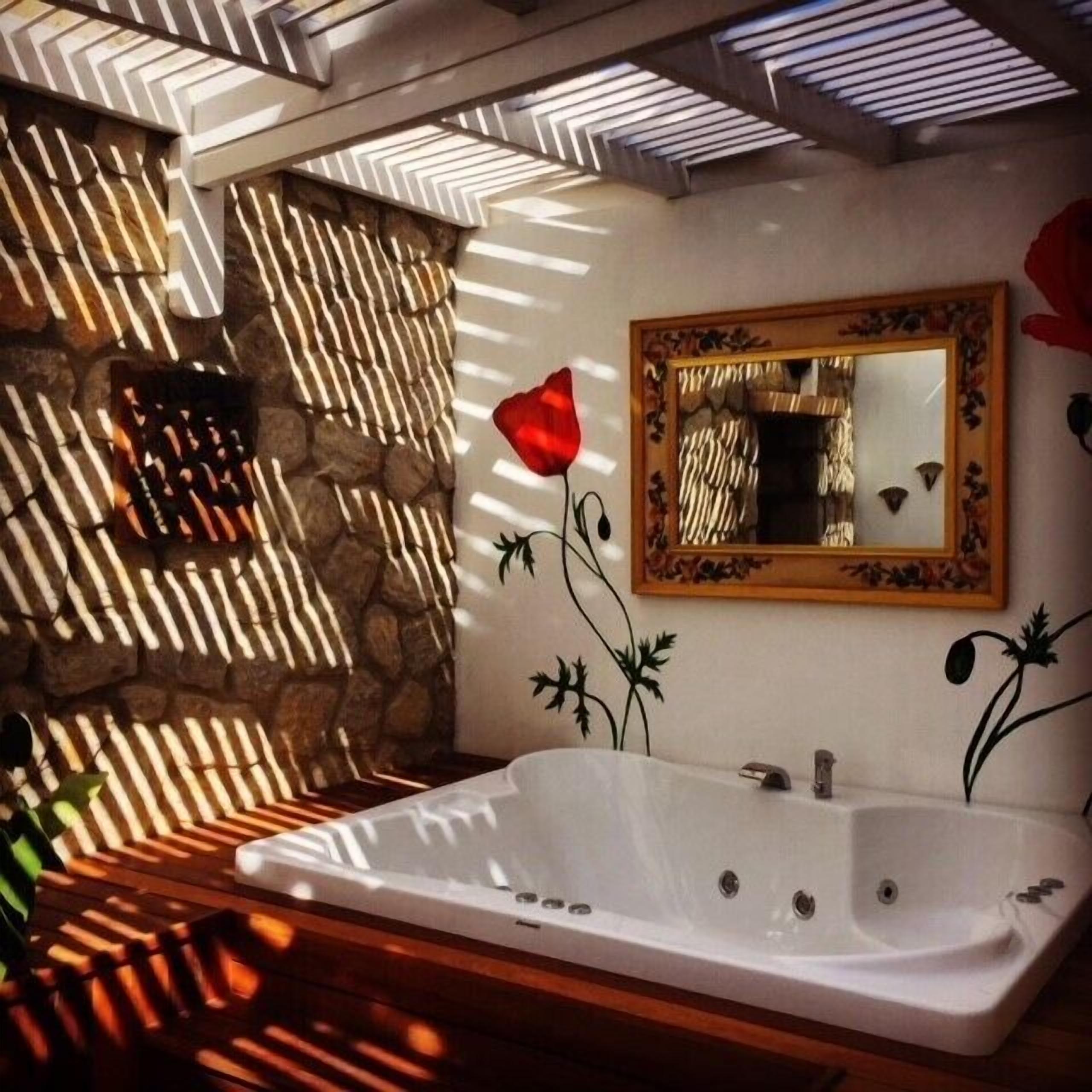 double room, jetted tub | jetted bathtub