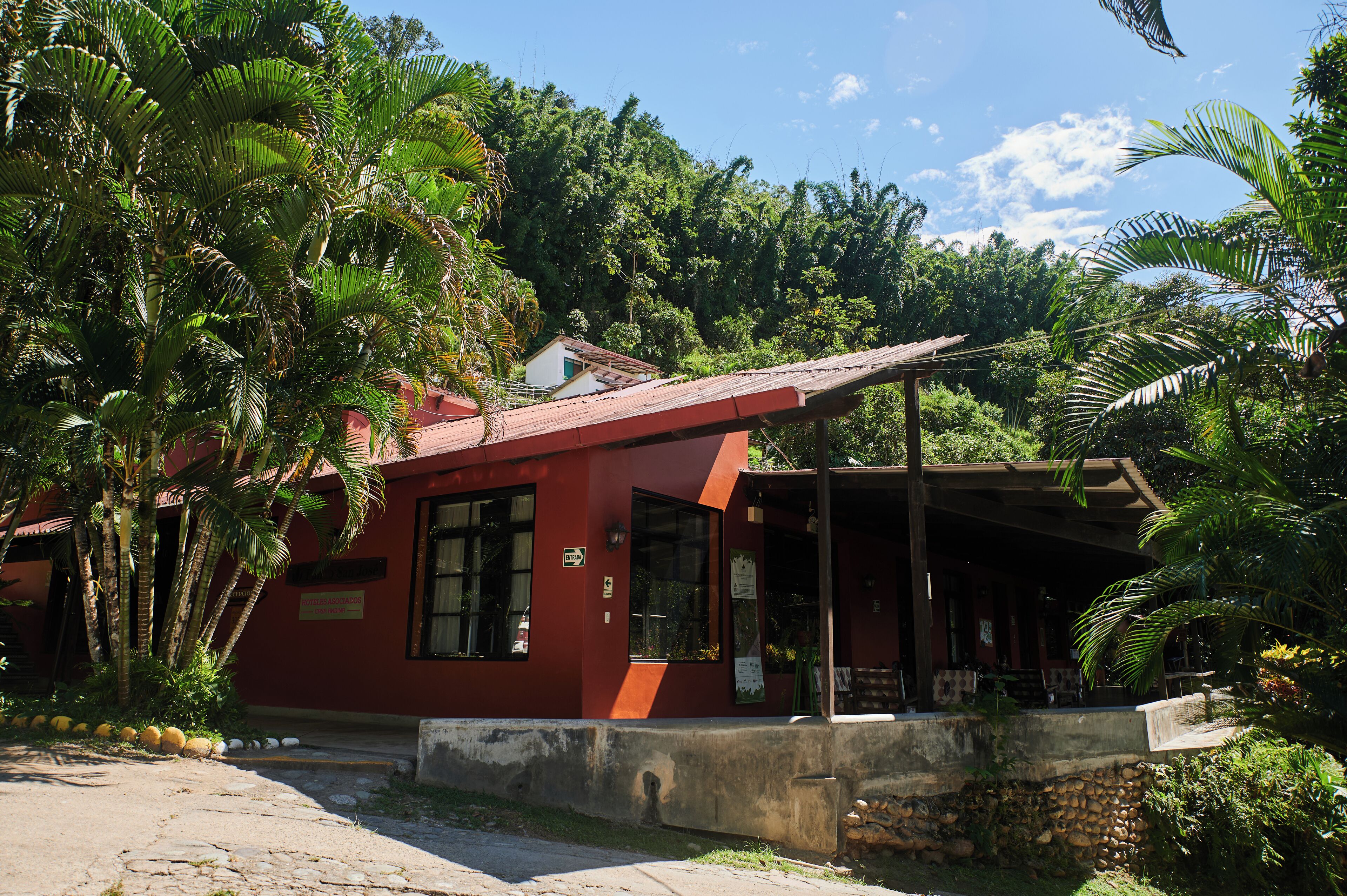 Fassade der Unterkunft