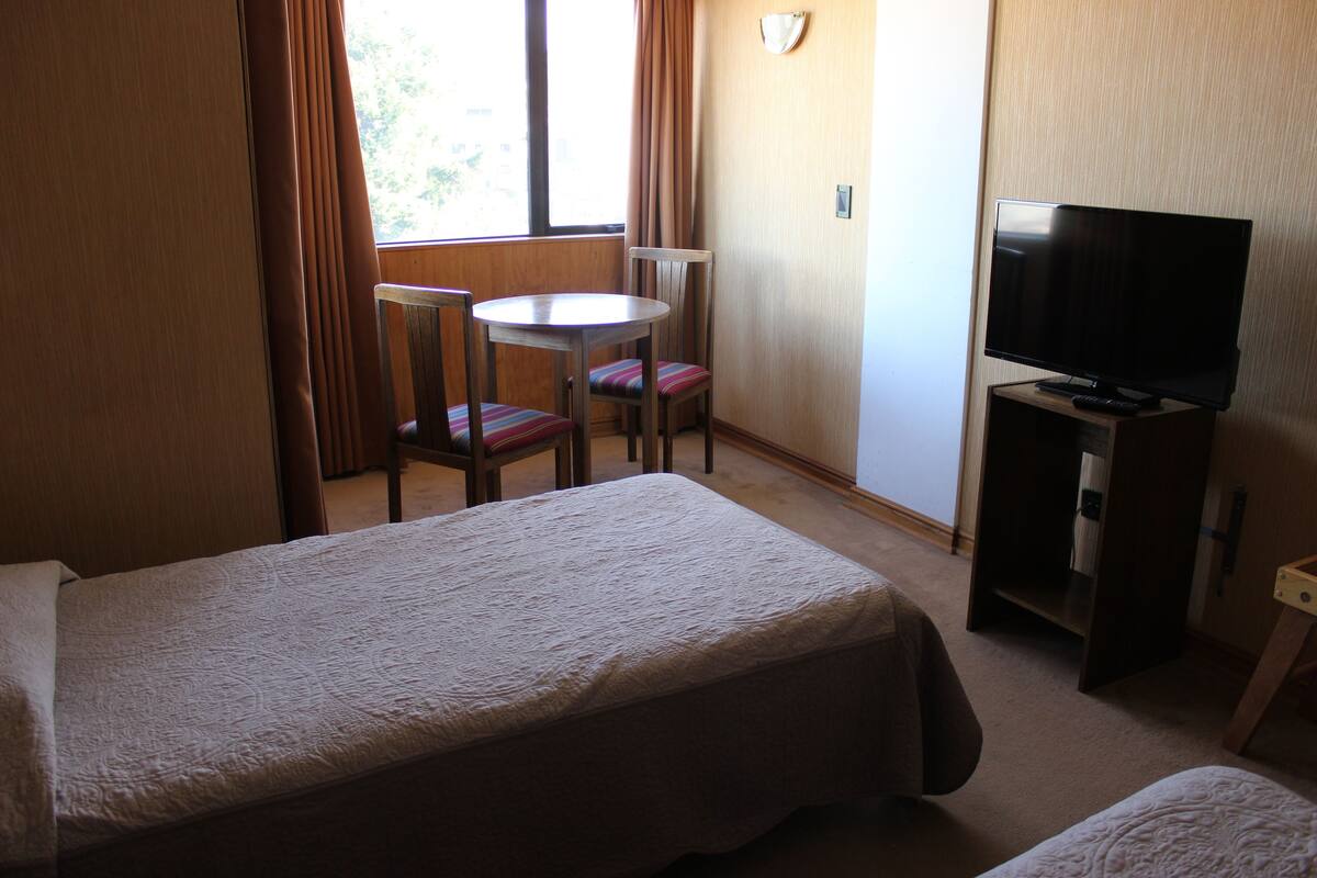 Standard Double Room, 2 Single Beds | In-room safe, desk, free WiFi