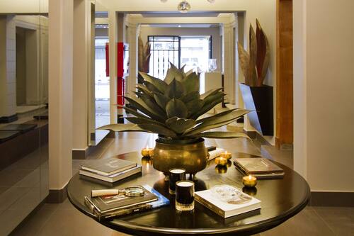 Interior entrance