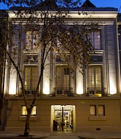 Overnatningsstedets facade