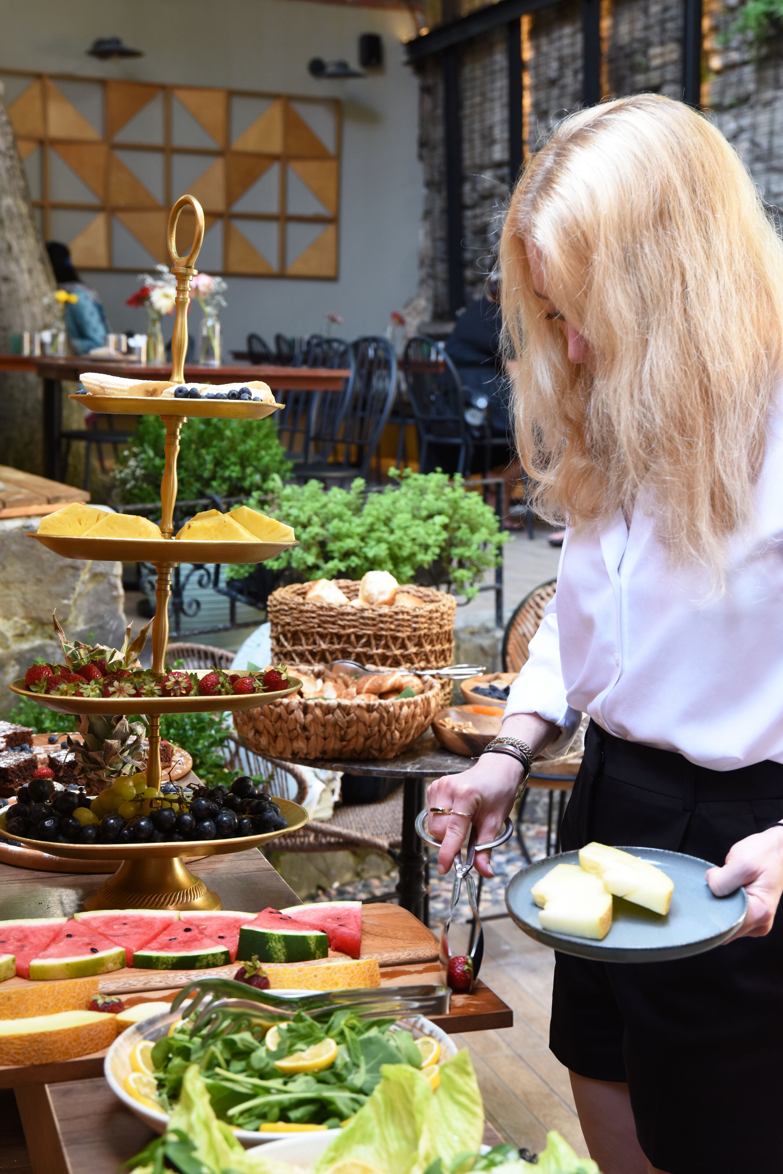 Frokostbuffé er inkludert hver dag
