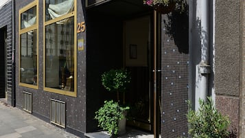 Entrada de l'allotjament