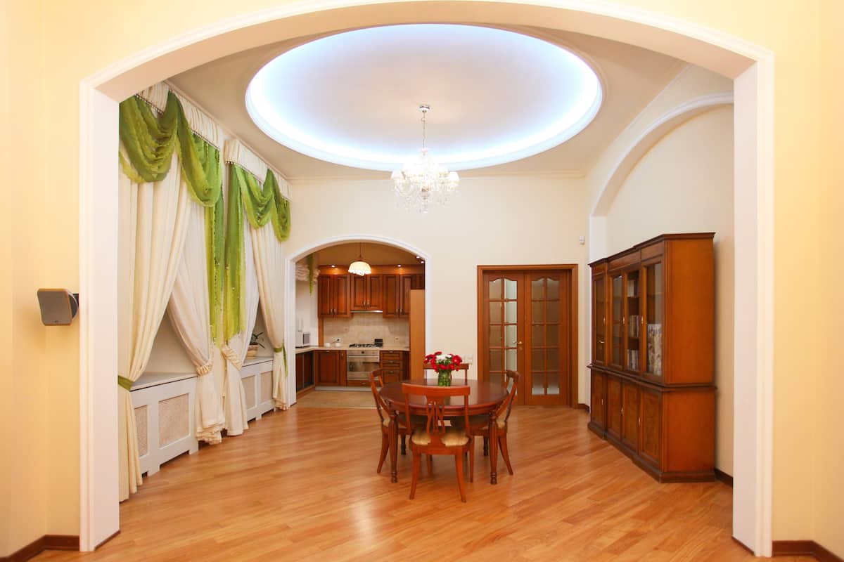 Family Apartment, 1 Bedroom, Kitchen, Ground Floor | Private kitchen | Fridge
