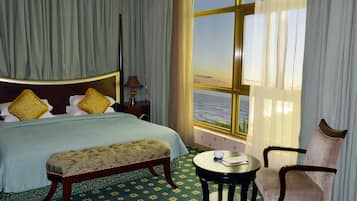 Sábanas de algodón egipcio, ropa de cama de alta calidad y minibar