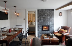 Luxury Cottage, 3 Bedrooms, Fireplace | Living area | Flat-screen TV, table tennis, books