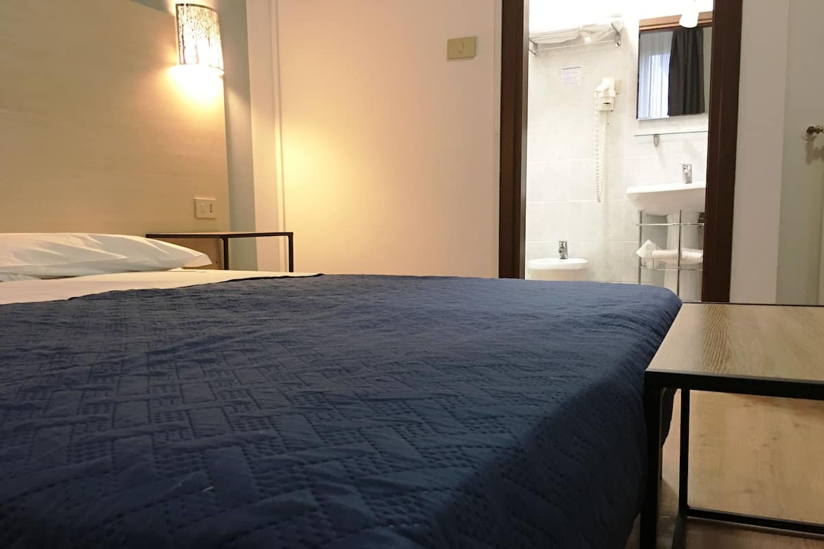 Habitación doble estándar | Escritorio, cortinas blackout, cunas y camas extra