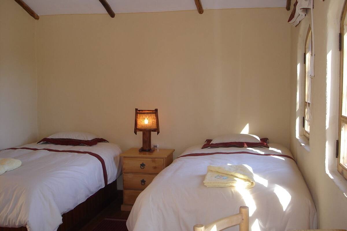 Individually furnished, desk, blackout drapes, soundproofing