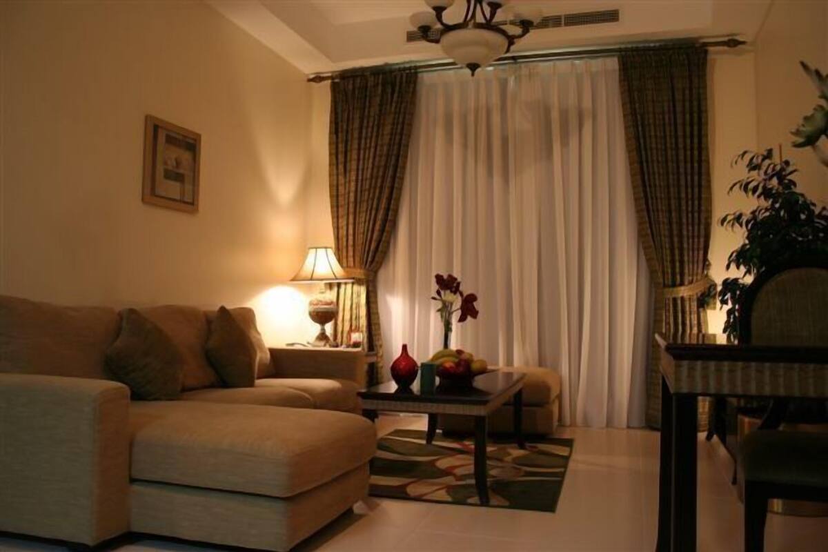 LCD TV, DVD player, first-run films