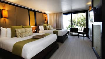 In-room safe, desk, laptop workspace, blackout drapes