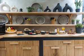 Daily local cuisine breakfast (EUR 9 per person)