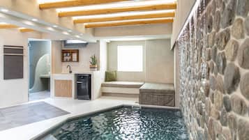 Honeymoon-Studiosuite, 1Â King-Bett, eigener Pool | Hochwertige Bettwaren, Zimmersafe, schallisolierte Zimmer