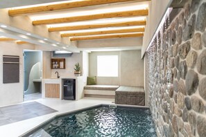 Honeymoon Studio Suite, 1 King Bed, Private Pool | Premium bedding, in-room safe, soundproofing, free WiFi - Korali Palace (Naxos)