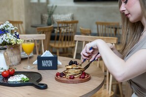 Daily buffet breakfast for a fee - Korali Palace (Naxos)