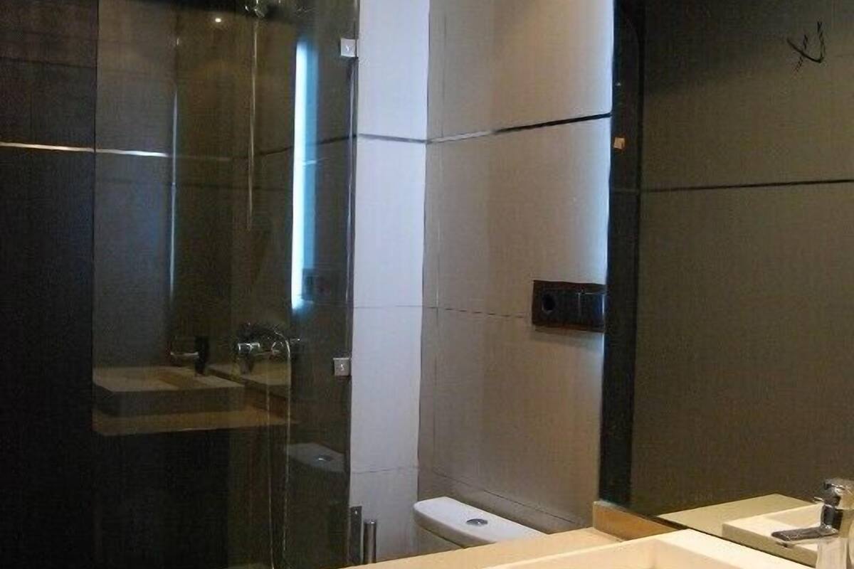 double room | bathroom | hair dryer, towels