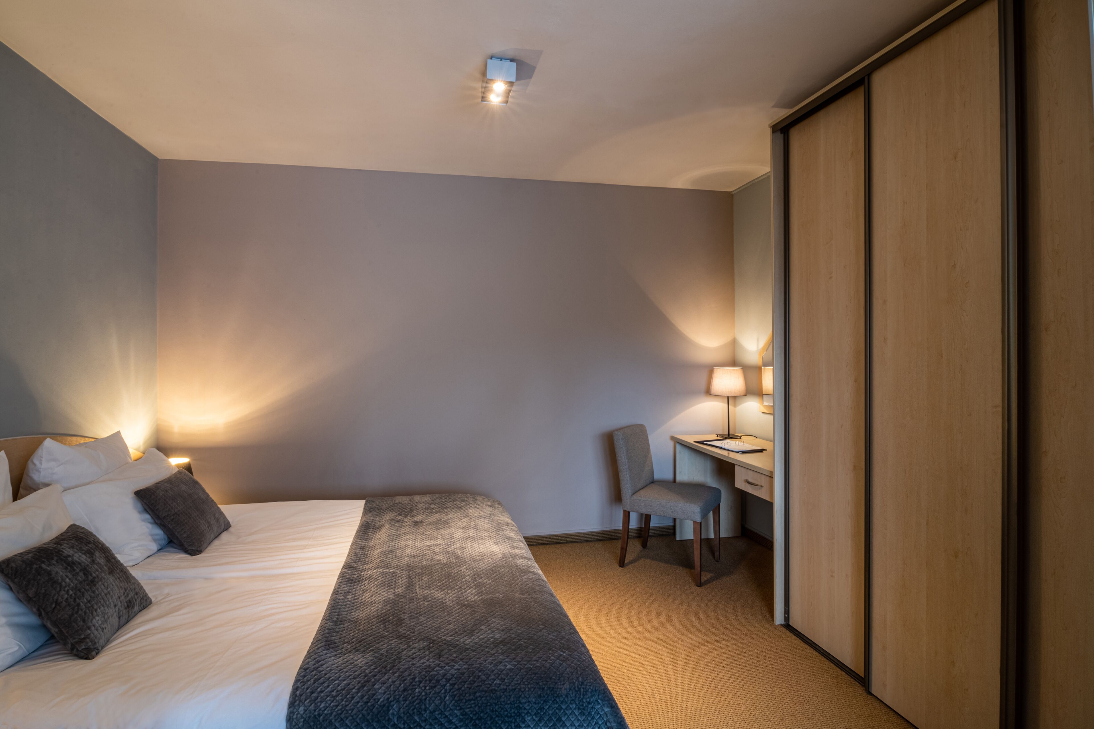 classic suite | individually furnished, desk, laptop workspace, blackout curtains