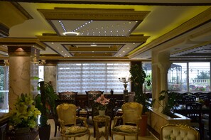 Sitteområde i lobbyen